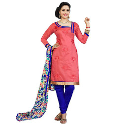 Ladies’ Suit With Heavy Printed Dupatta