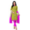 Cotton Blend Salwar Suit Floral Print