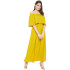  Women’s Yellow Maxi Dress